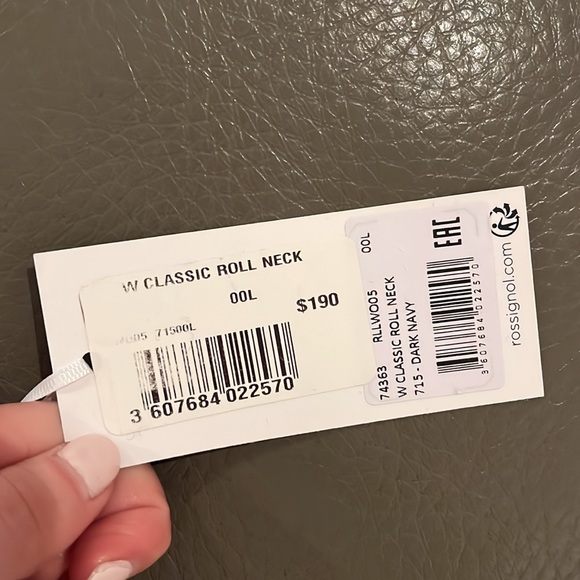 🌸New Arrival🌸 Rossignol Women's Ski Wool Sweater Roll Neck Turtleneck - Picture 3 of 5